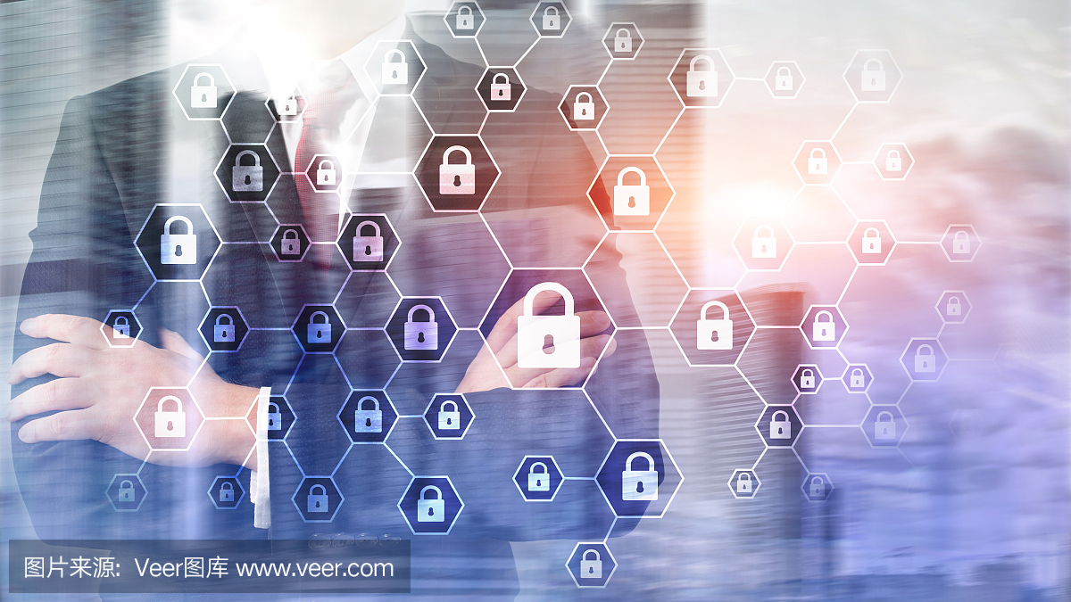 网络安全,信息隐私,数据保护,病毒和间谍软件防御。